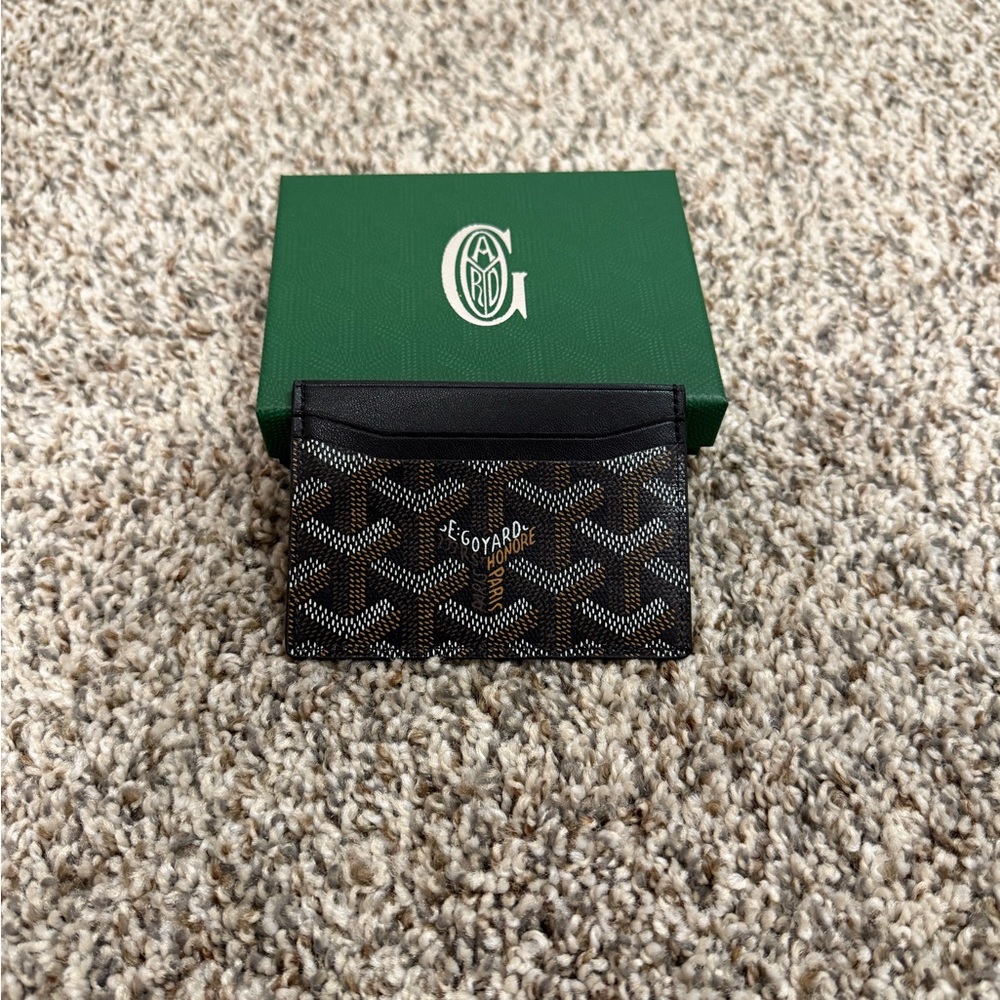 Black and Brown “Goyard” Cardholder - Picture 3 of 5